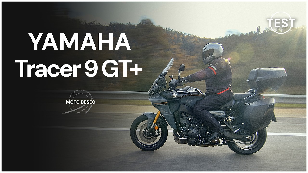 Yamaha Tracer 9 GT+ 2024 / Prueba / Review en Español / Paulino Arroyo / motodeseo / 4K