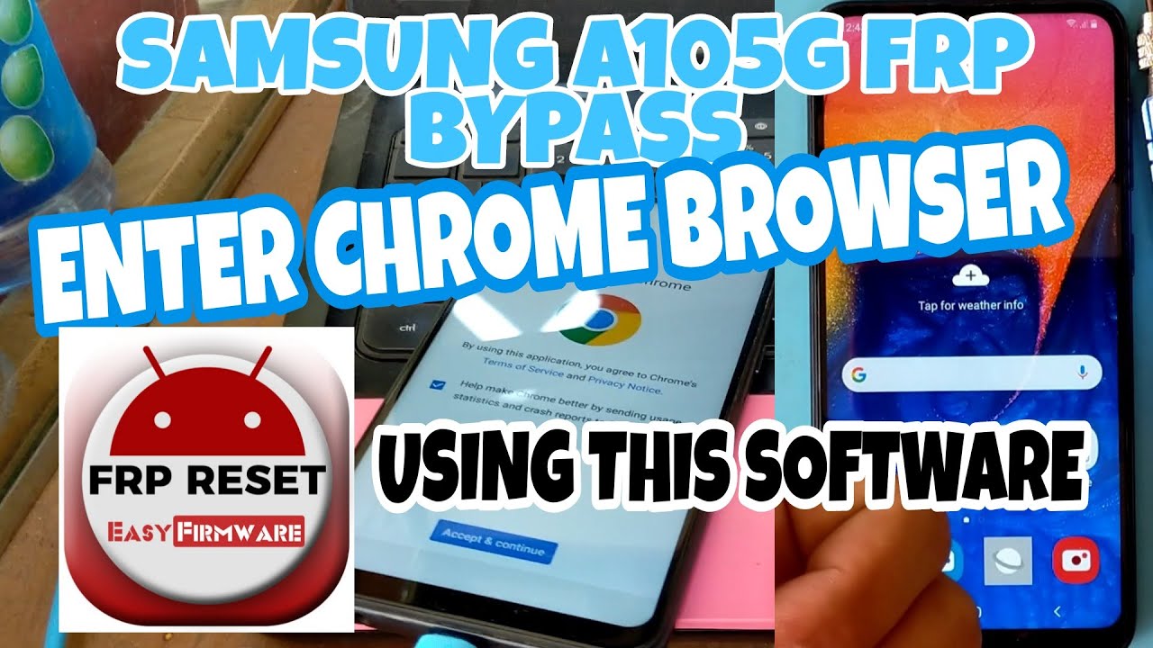 SAMSUNG GALAXY A105G FRP BYPASS | EASY  TO ENTER CHROME BROWSER