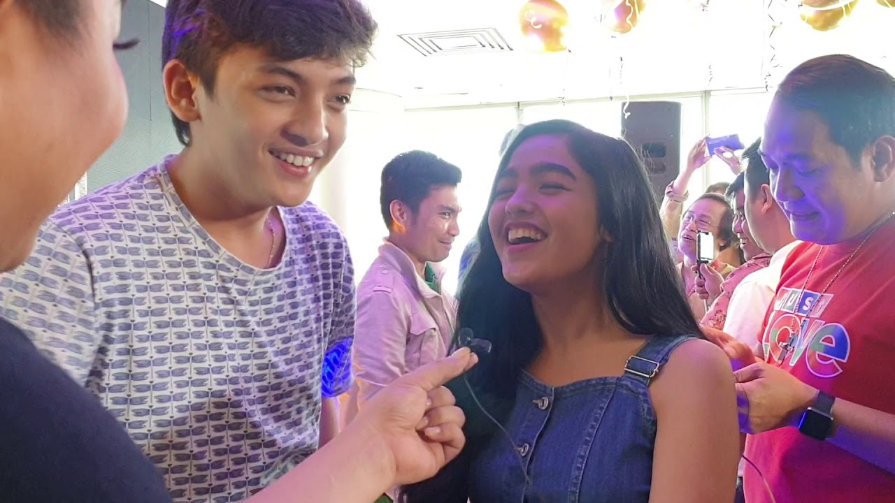 Andrea Brillantes and Seth Fedelin OFFICIAL LOVE TEAM Interview KILIG 🥰#KGThanksGivingPresscon