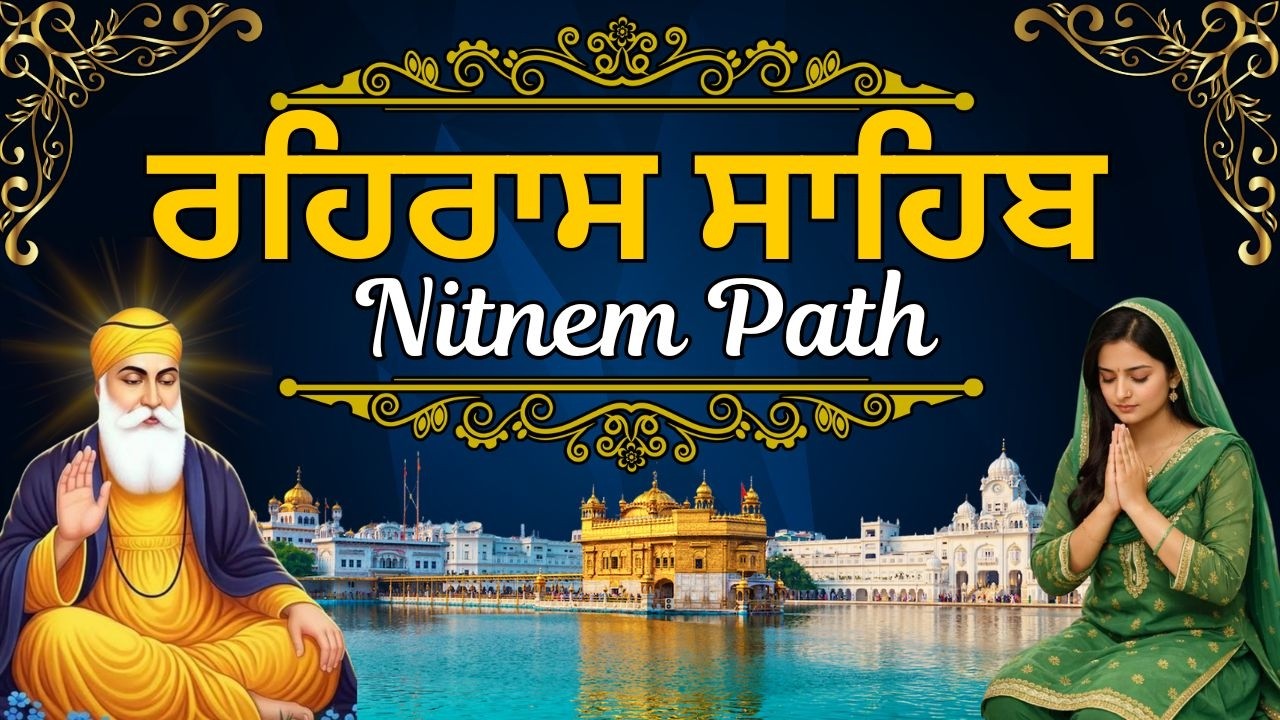 Rehras Sahib Fast Path | ਰਹਿਰਾਸ ਸਾਹਿਬ ਦਾ ਪਾਠ | Rehras Sahib Evening Path | ਸ਼ਾਮ ਵੇਲੇ ਦਾ ਪਾਠ #wmkji
