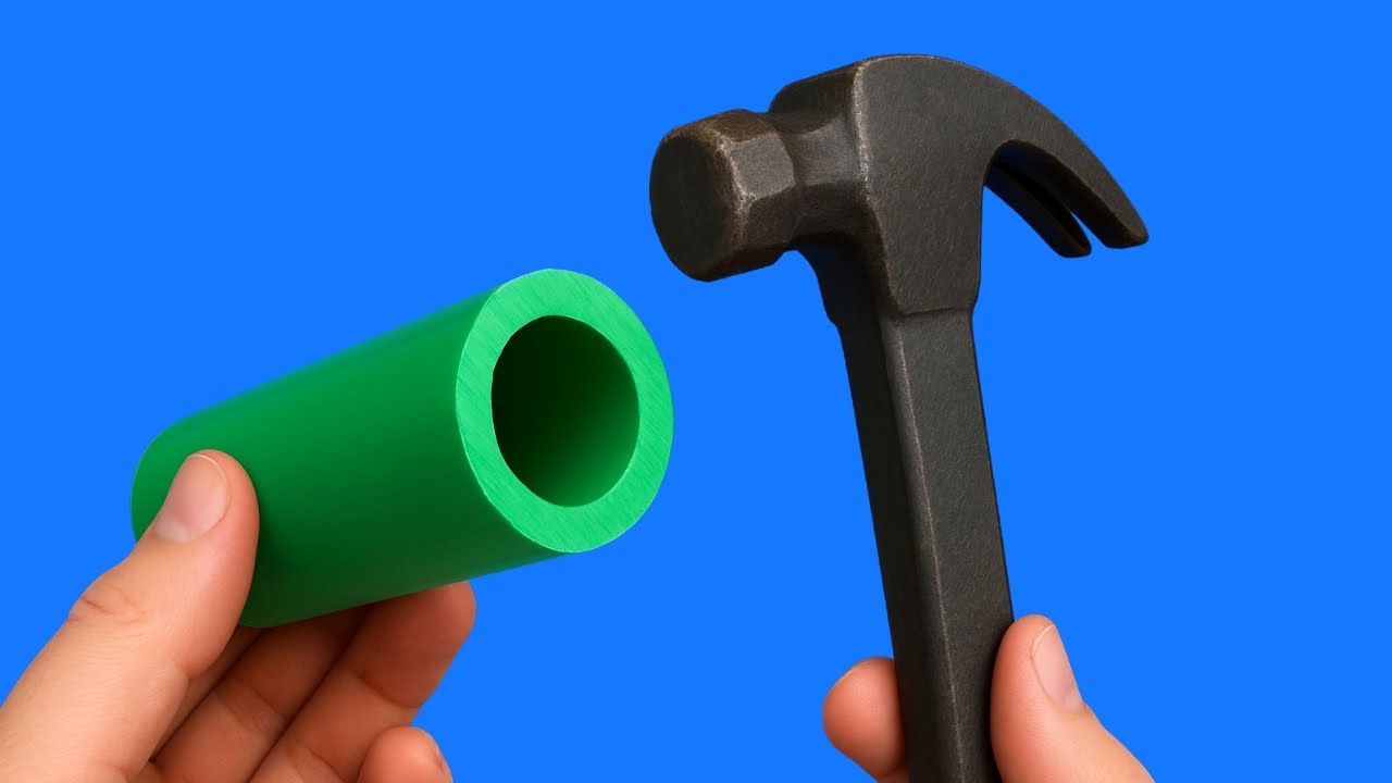 Don't Throw Away Your PVC Pipe! I'll Show You How to Make a PVC Hammer Handle