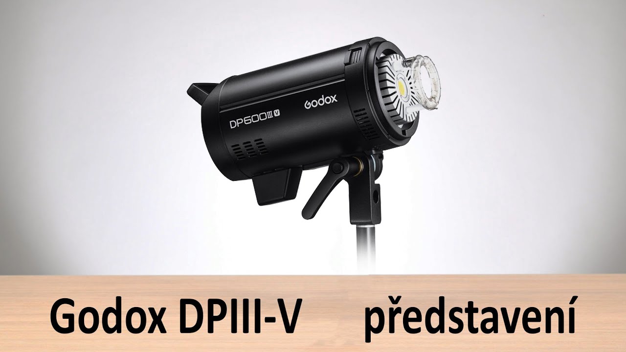 Godox DPIII-V s&eacute;rie - představen&iacute; studiov&yacute;ch blesků - DP400III-V / DP600III-V / DP800III-V