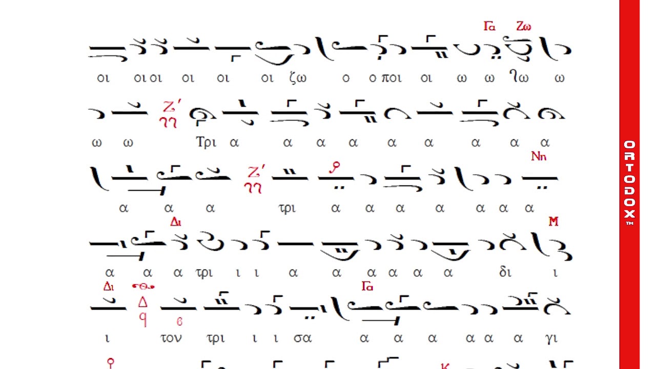 Χερουβικό, ήχος γ΄