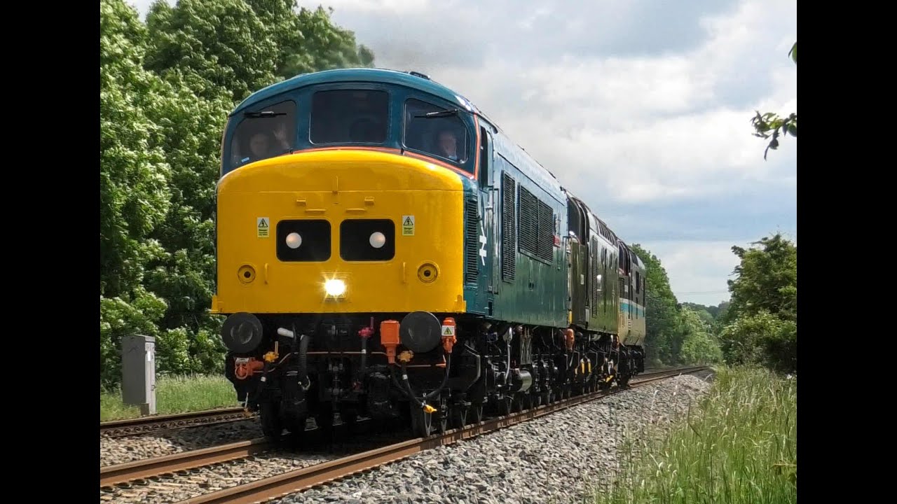 Class 45118 peak The Royal Artilleryman first  mainline test run 30/05/24