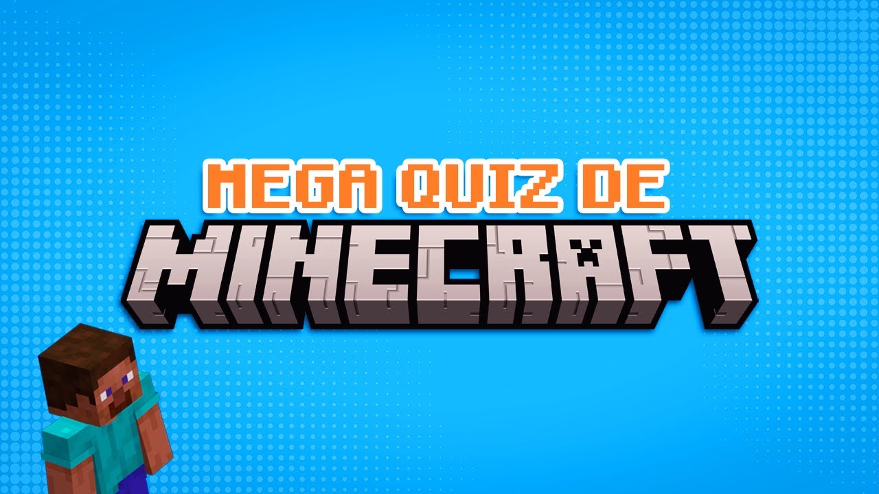 MEGA QUIZ DE MINECRAFT QUE APENAS 1% DAS PESSOAS CONSEGUEM ACERTAR
