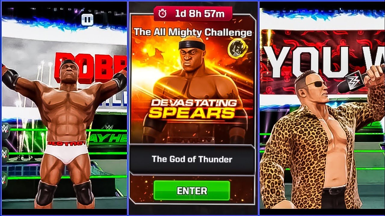 WWE MAYHEM // The All Mighty Challenge Special Event // by Prinxe Gaming