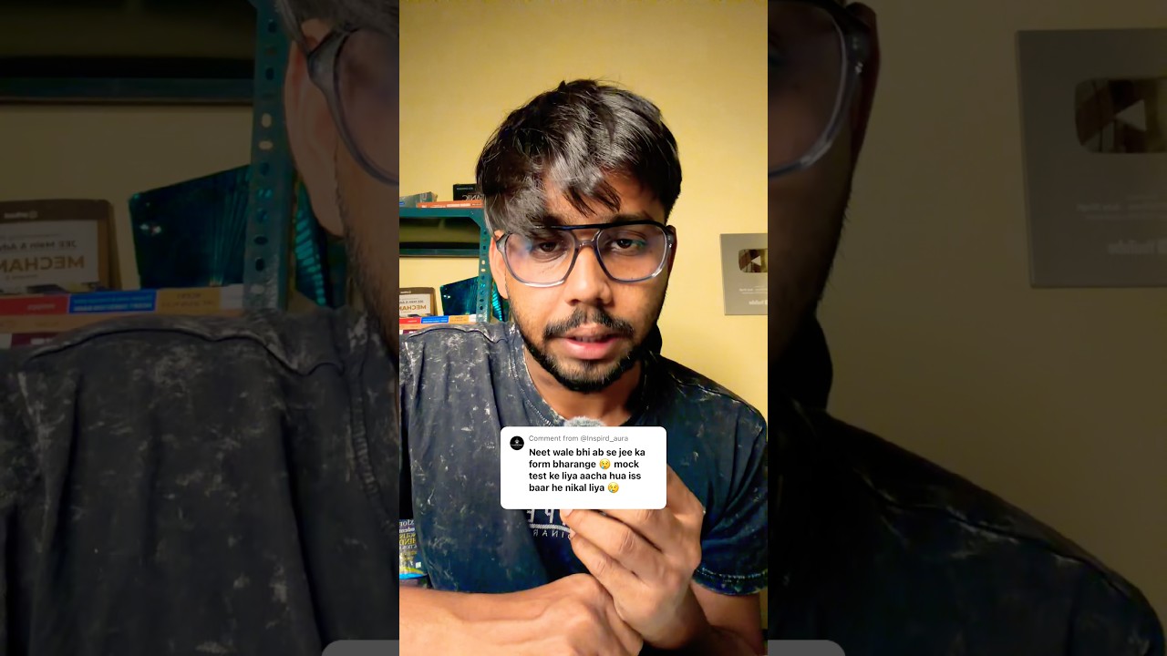 JEE vs NEET ! Every JEE aspirants must listen 🤬 JEE 2027 | JEE 2028 #jee #shorts