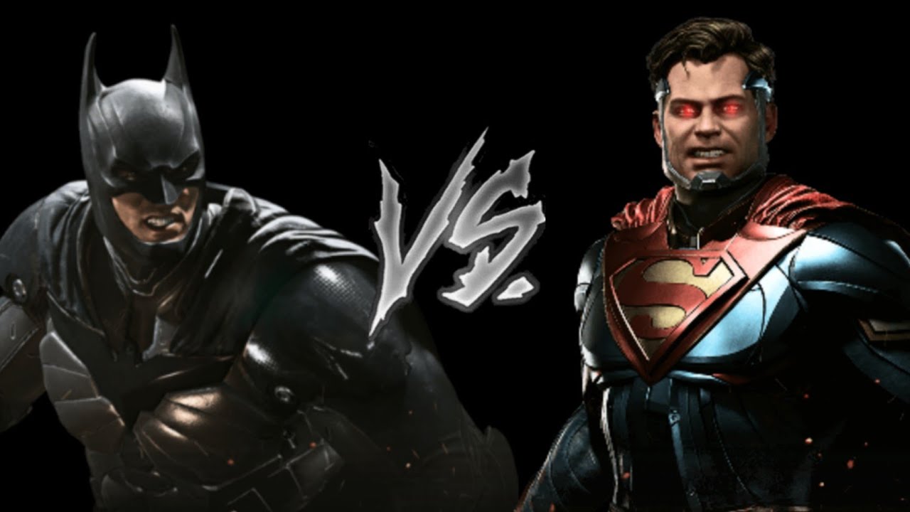 Injustice 2 Batman VS Superman (VERY HARD) Gameplay