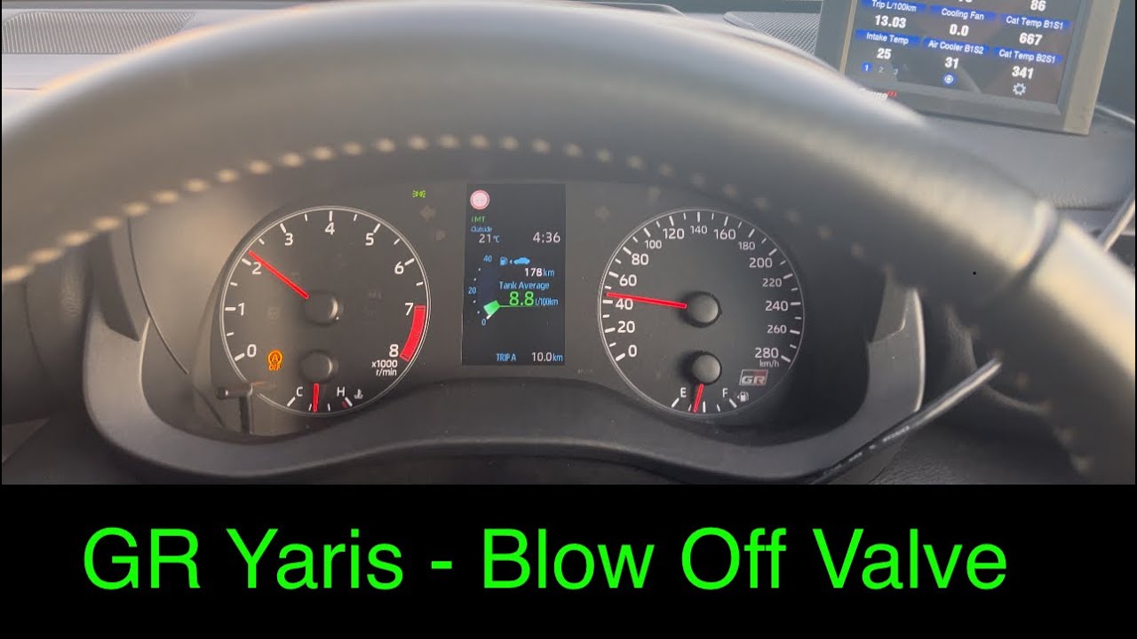GR Yaris - blow off valve and intake sound