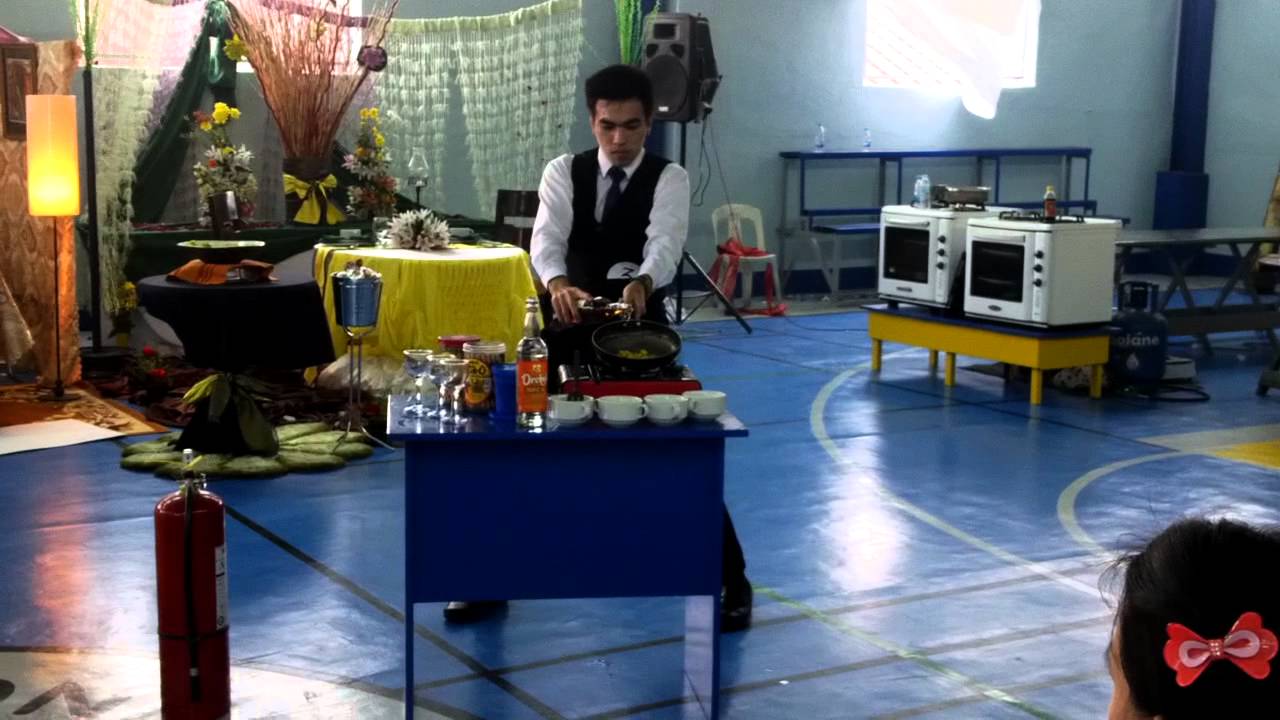 Flambé Cooking Dance Competition (David Guetta Ft. Akon & NeYo - Play Hard) Aldrin Collin Lopez