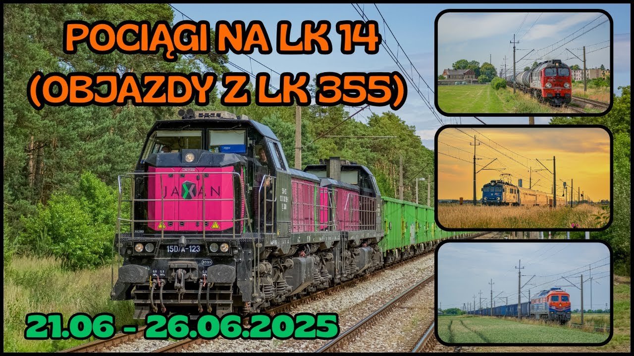 Pociągi lato 2025 cz.2