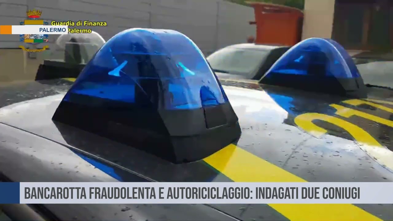 Palermo. Bancarotta fraudolenta e autoriciclaggio: indagati due coniugi