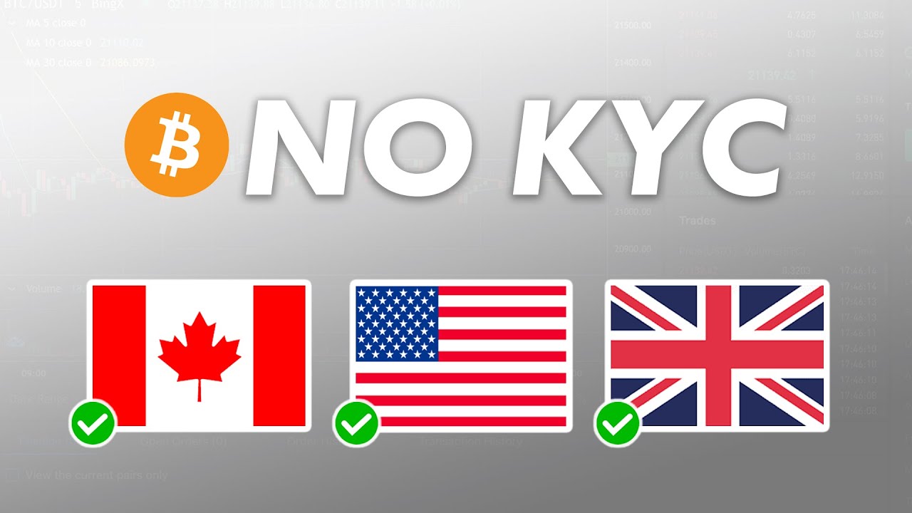 BEST No KYC Crypto Exchanges (that actually work)