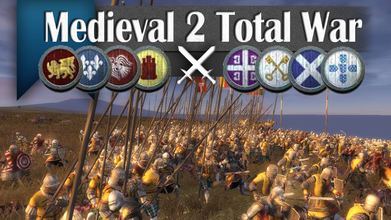 Far From Over - Medieval 2 Total War (4v4 Online Battle #258)
