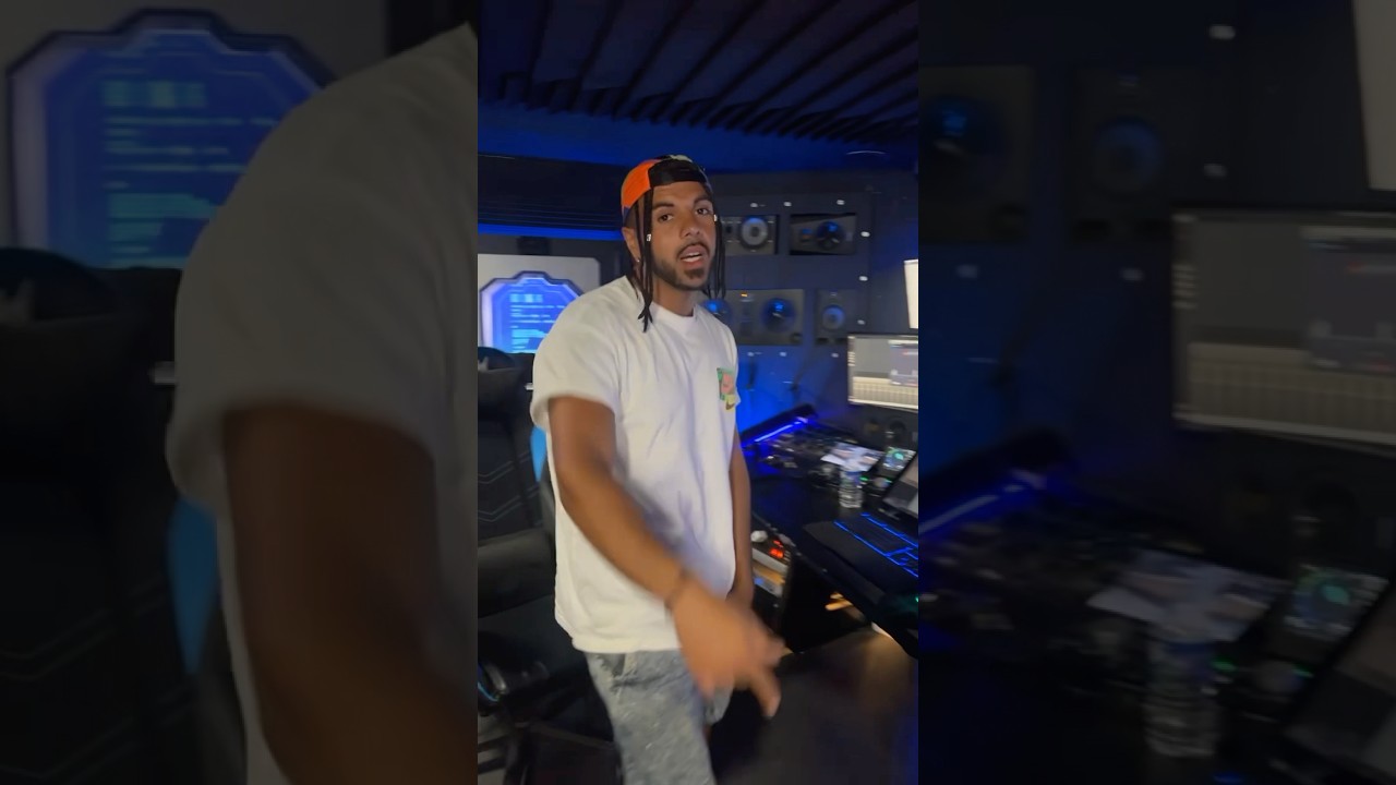En direct du studio en pr&eacute;paration de mon single &laquo;&nbsp;tapis&nbsp;&raquo; #rap #rapfrancais #kyller #shorts #studio
