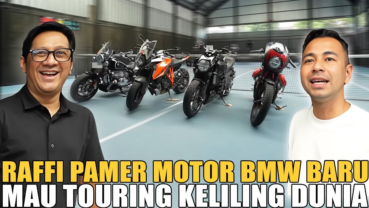 RAFFI AHMAD BELI MOTOR BMW RATUSAN JUTA BUAT TOURING BARENG THE DUDA'S KELILING DUNIA..