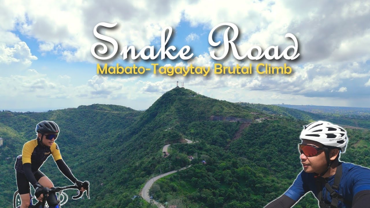 The SNAKE Road : Brgy Mabato, Calamba to Tagaytay Climb
