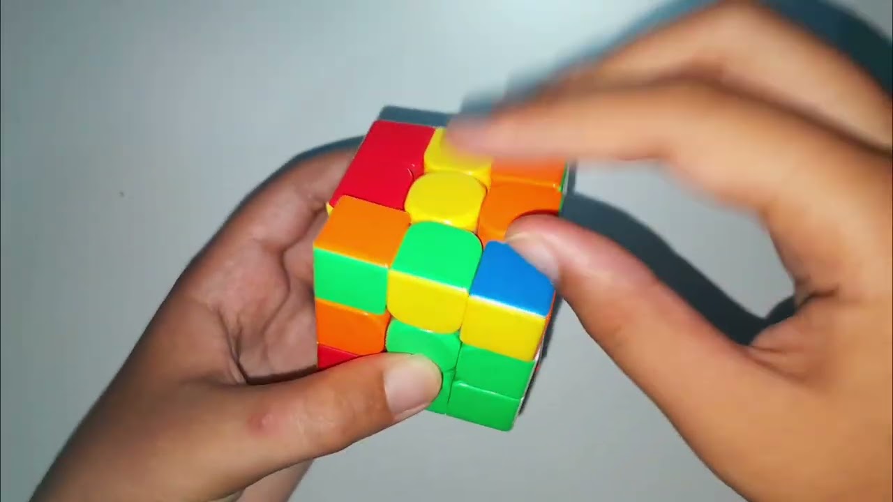 Como montar cubo mágico 3×3  (método de camadas)