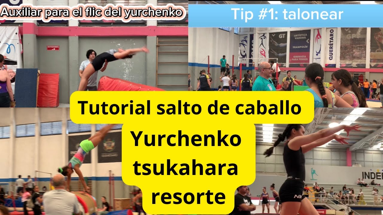 tutorial salto de caballo gimnasia artistica