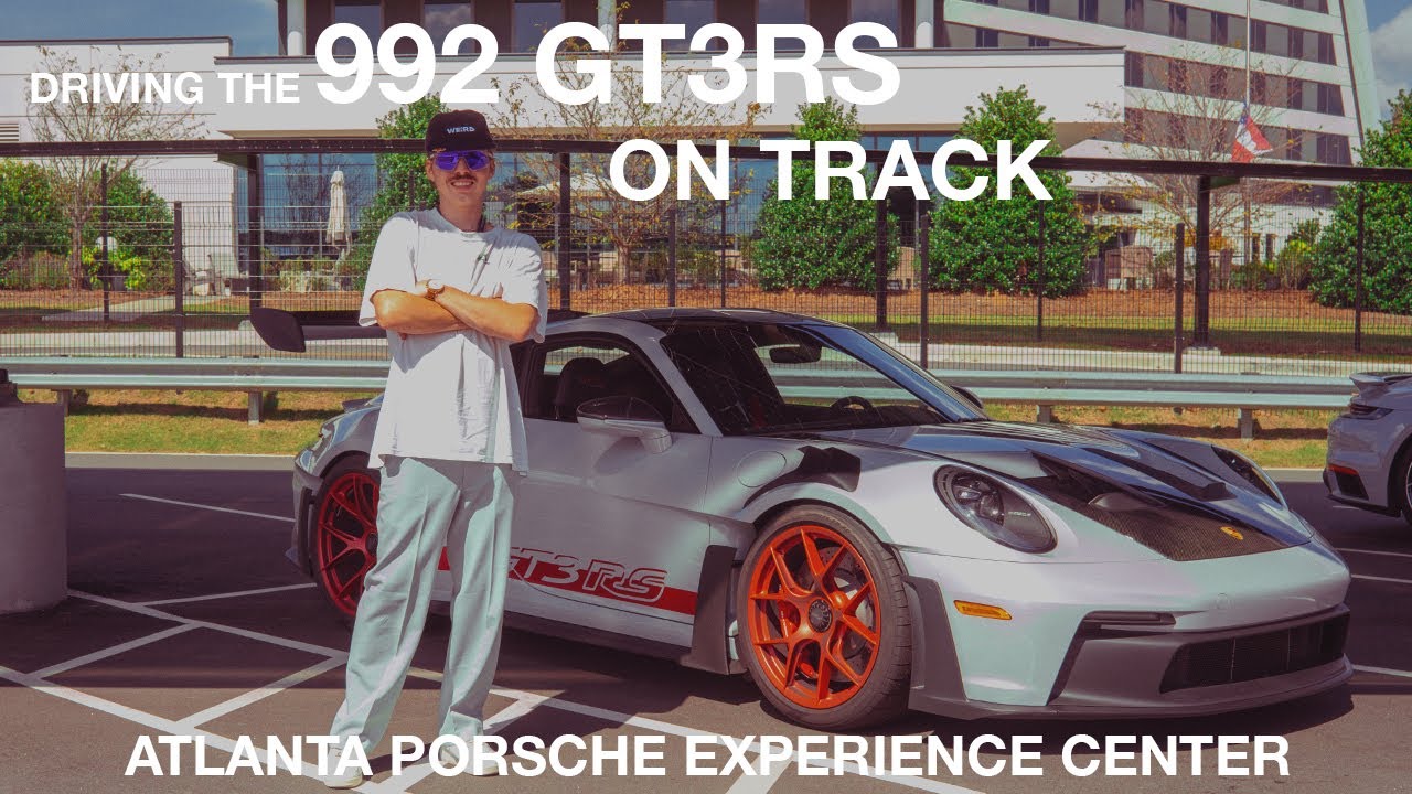 Driving the new 992 GT3RS at the Atlanta Porsche Experience Center!!!