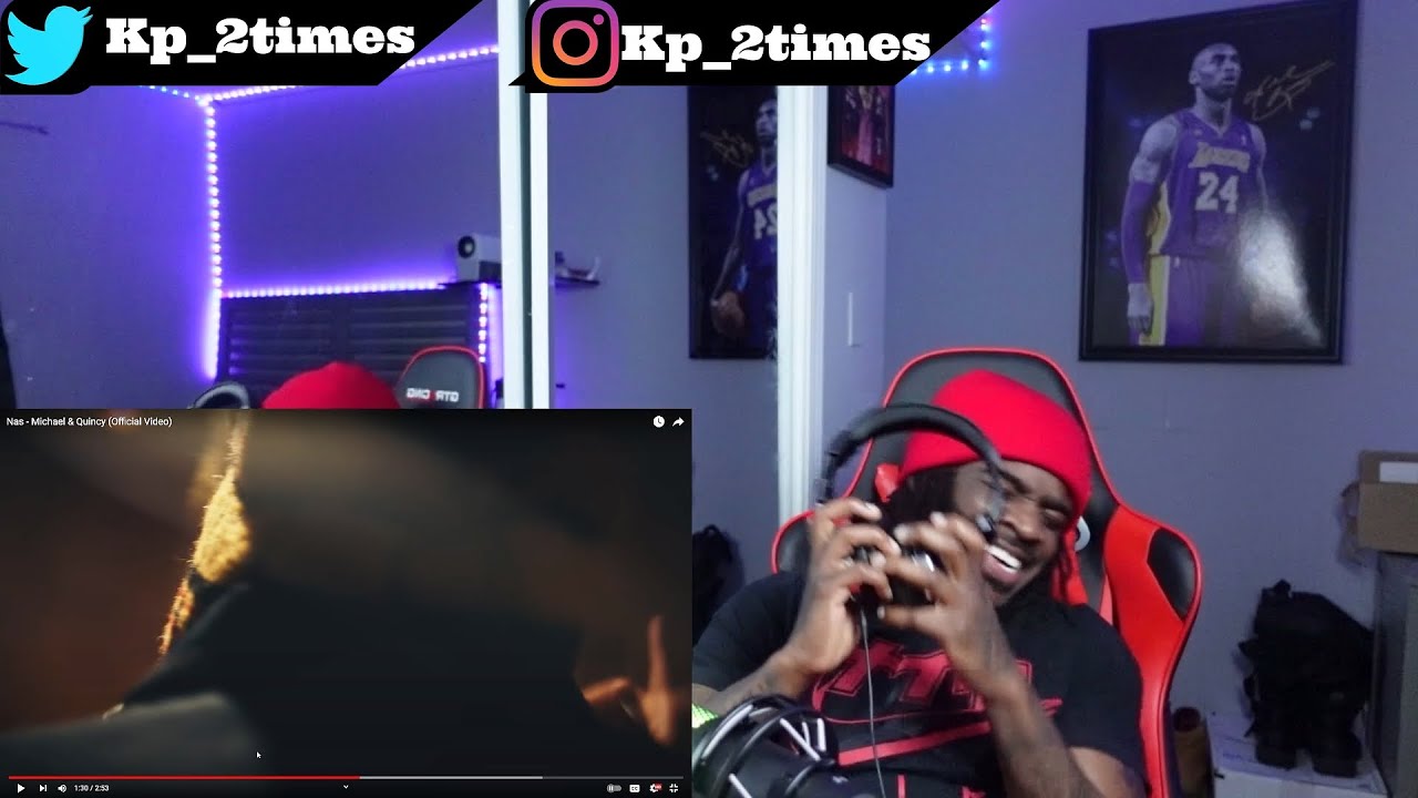 RATE 1-10!! Nas - Michael & Quincy (Official Video) REACTION
