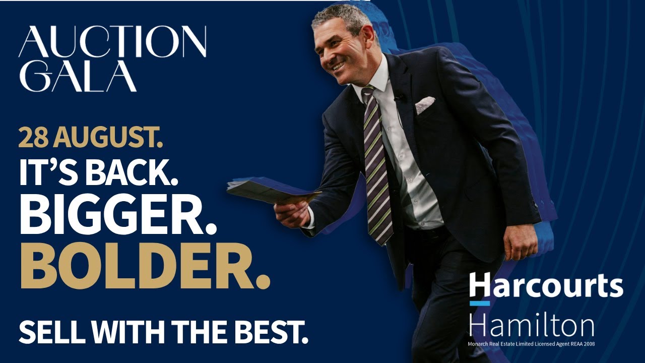 Sell With The Best - Harcourts Auction Gala August 28th 2025
