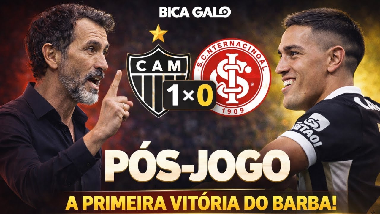 PÓS-JOGO DO GEVES: GALO 1x0 INTER • A PRIMEIRA DO BARBA!