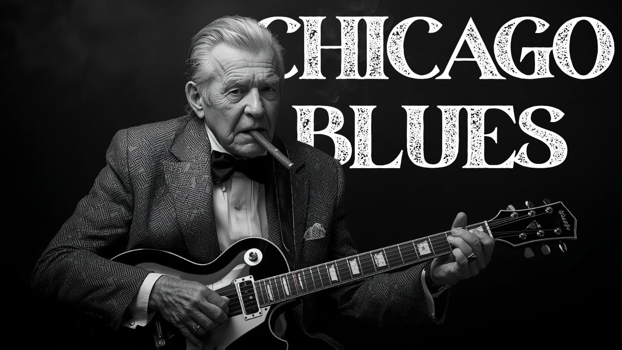[NO ADS] Relaxing Chicago Blues    Midnight Soulful Guitar Sessions ?? Rhythms
