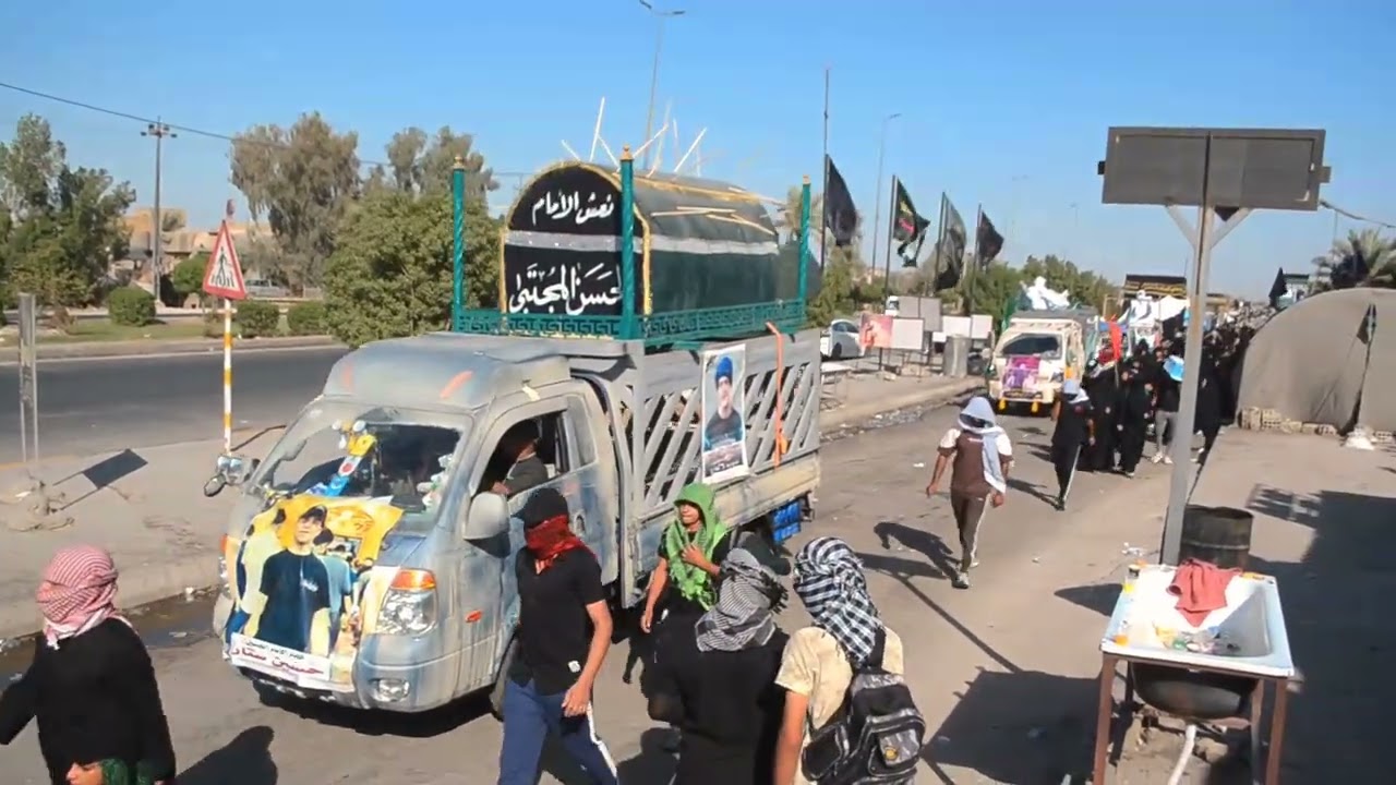 موكب جمهور الشوملي الكبير في ناحية ابي غرق في يوم الأربعاء 13/8/2025