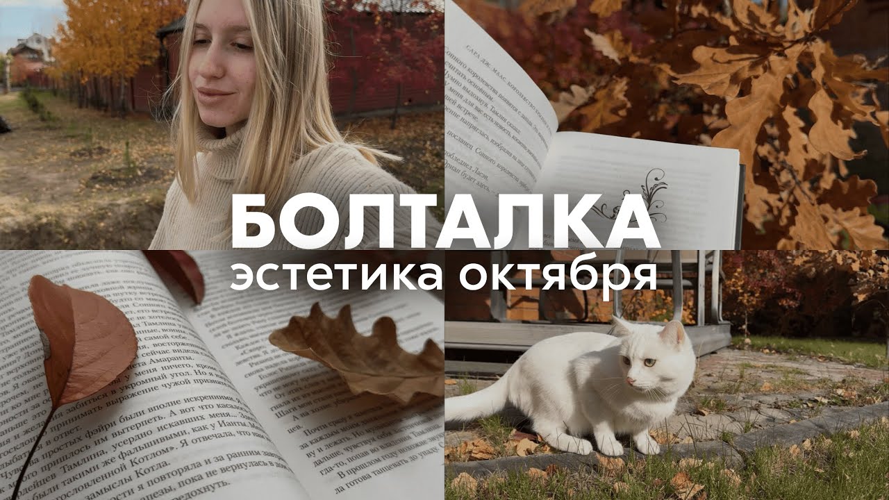 Смакую осень и делюсь новостями || болталка 🍂