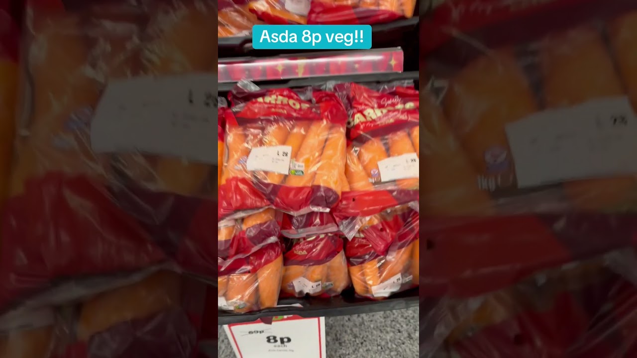 Asda 8 pence veg #vegetables
