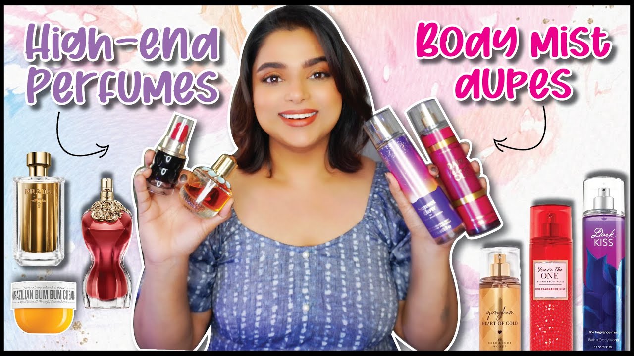 BODY MIST DUPES FOR HIGH END DESIGNER PERFUMES | PRATHA BHARDWAJ | THANKING @ThatQuirkyMiss