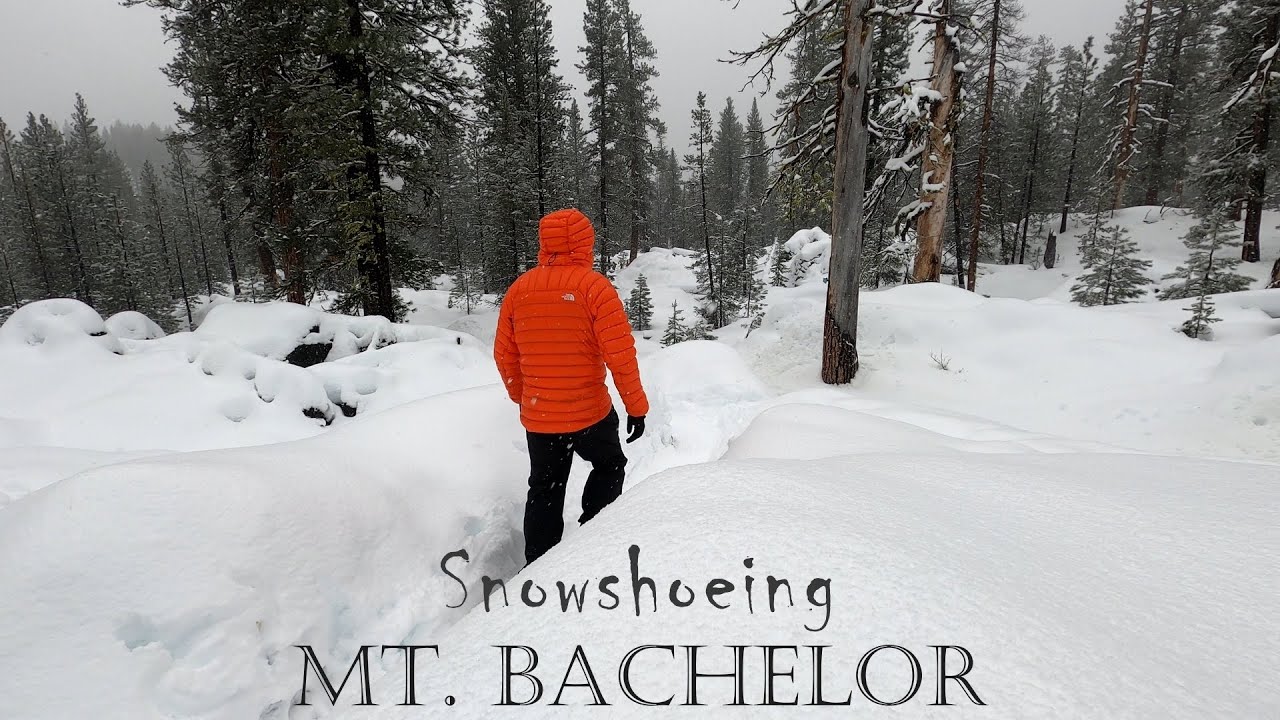 Hiking on Mt. Bachelor, Oregon