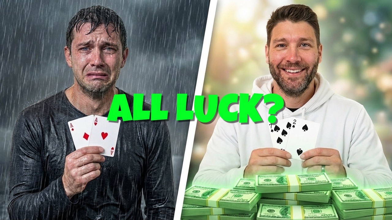 Are Poker Pros Luckier? The Math Doesn't Lie!