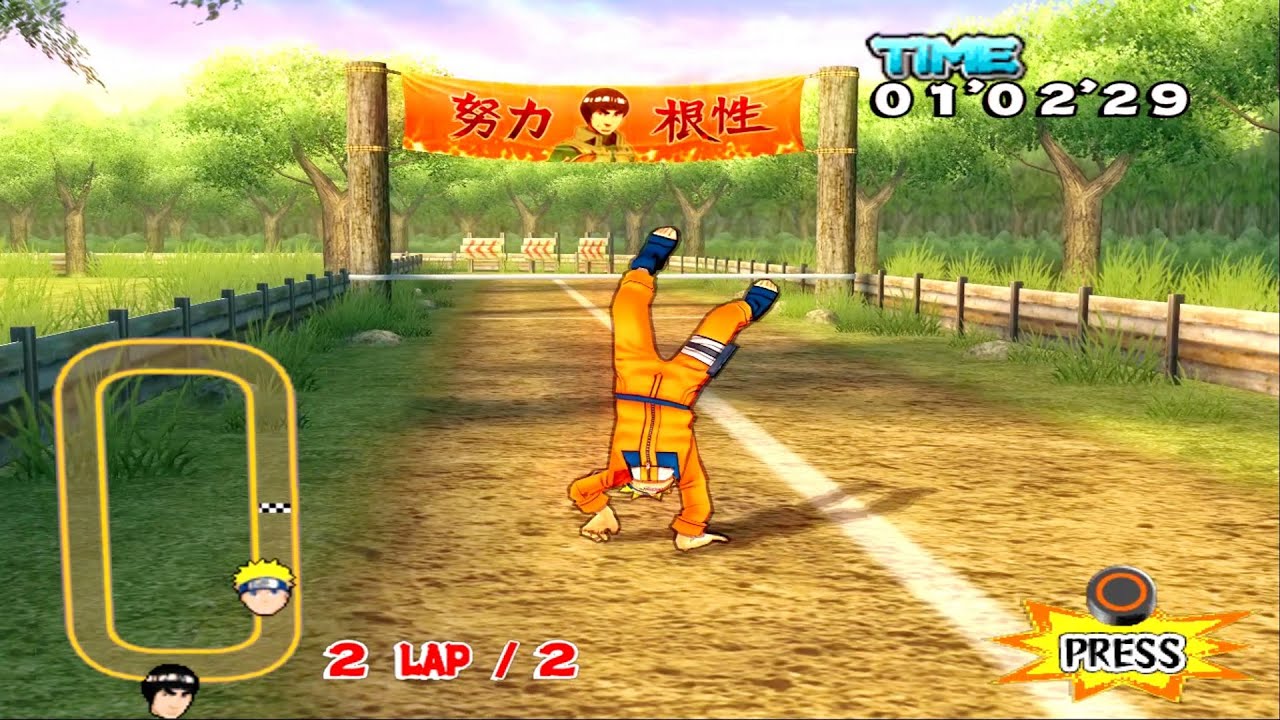 Мини-игры в Naruto Ultimate Ninja 2 [PS2]
