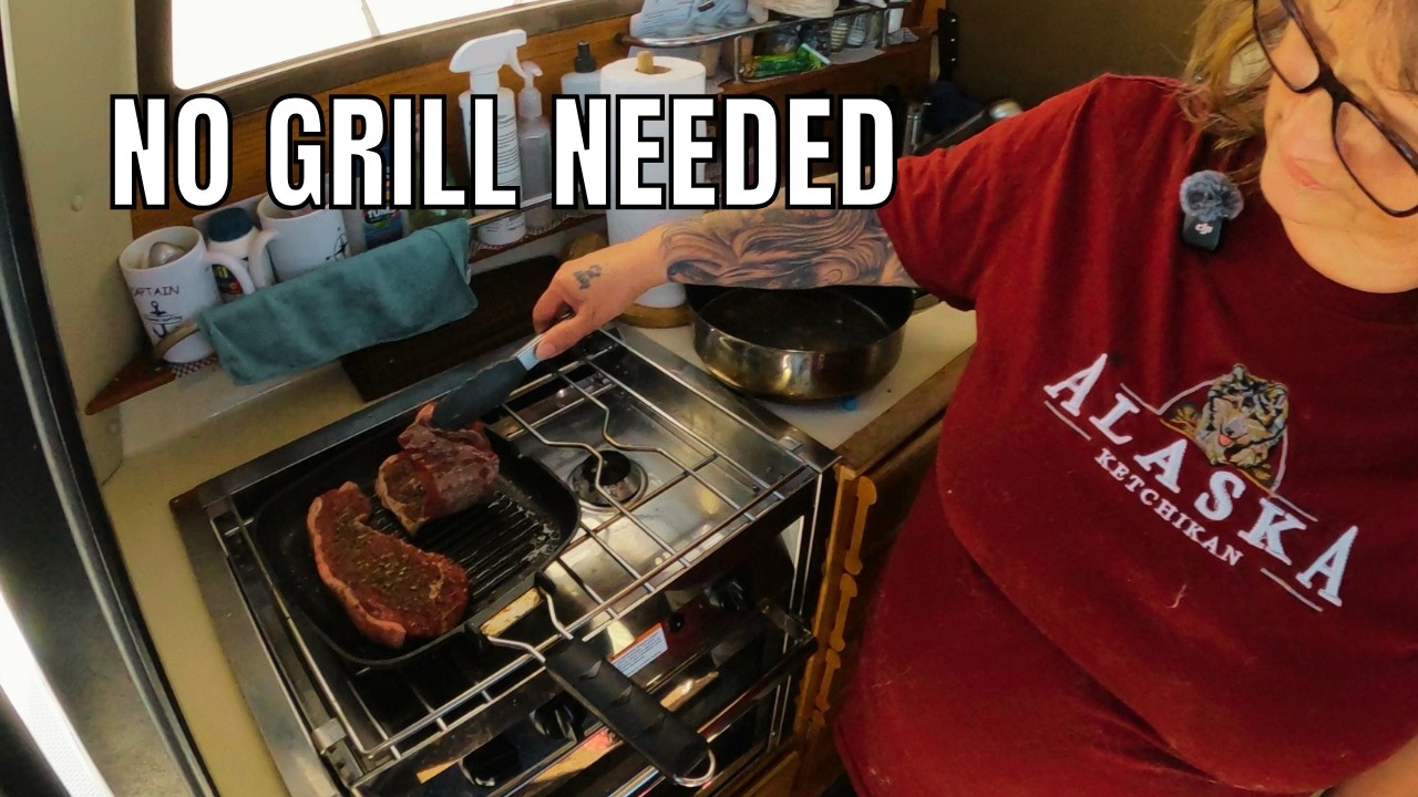 Gourmet Cooking on a Tiny Boat