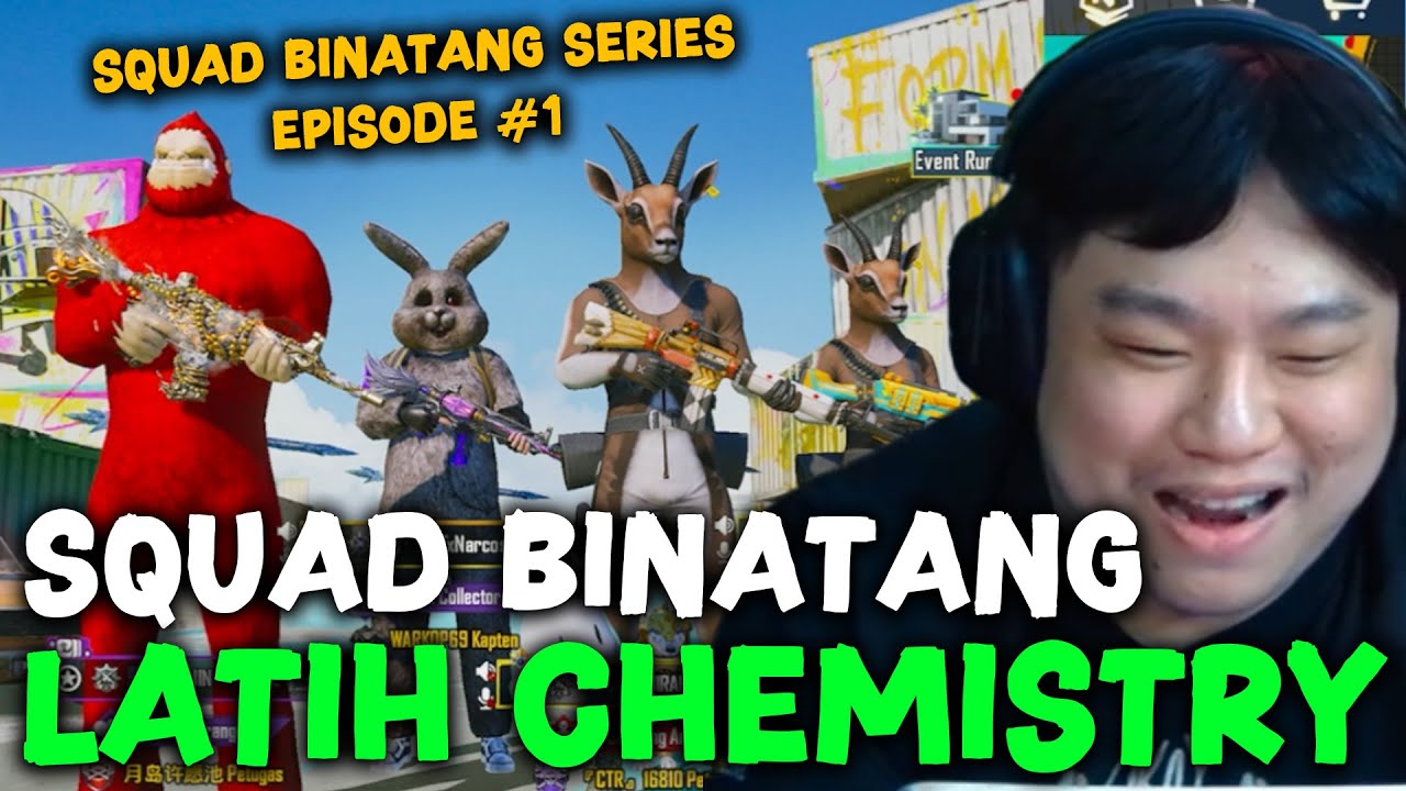 GURU MELATIH CHEMISTRY BERSAMA SQUAD BINATANG! [SQUAD BINATANG SERIES EPISODE #1] | RICS PUBGM