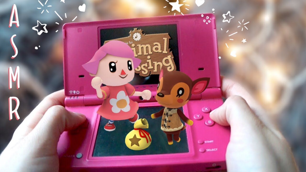 ASMR Animal Crossing Gameplay / Nintendo DS Sounds