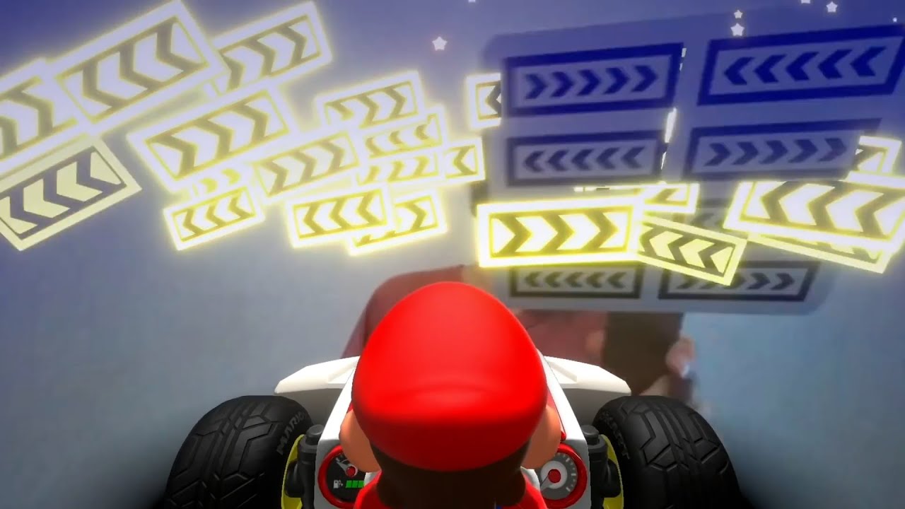 Злоупотребление AR в Mario Kart Live ради общего блага