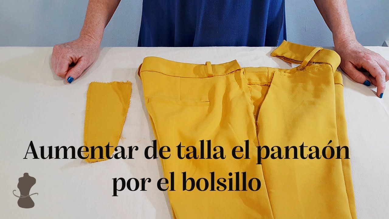 Aumenta de talla el pantalón por el bolsillo