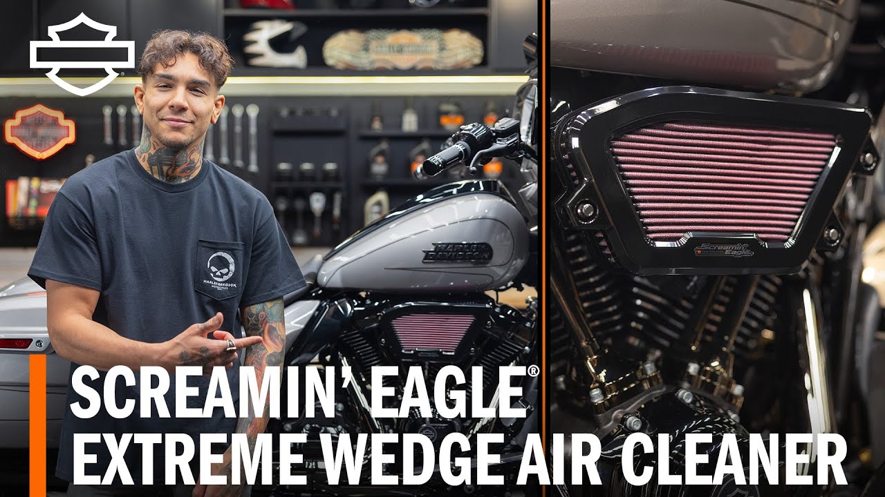 Harley-Davidson Screamin&rsquo; Eagle Extreme Wedge Air Cleaner Overview