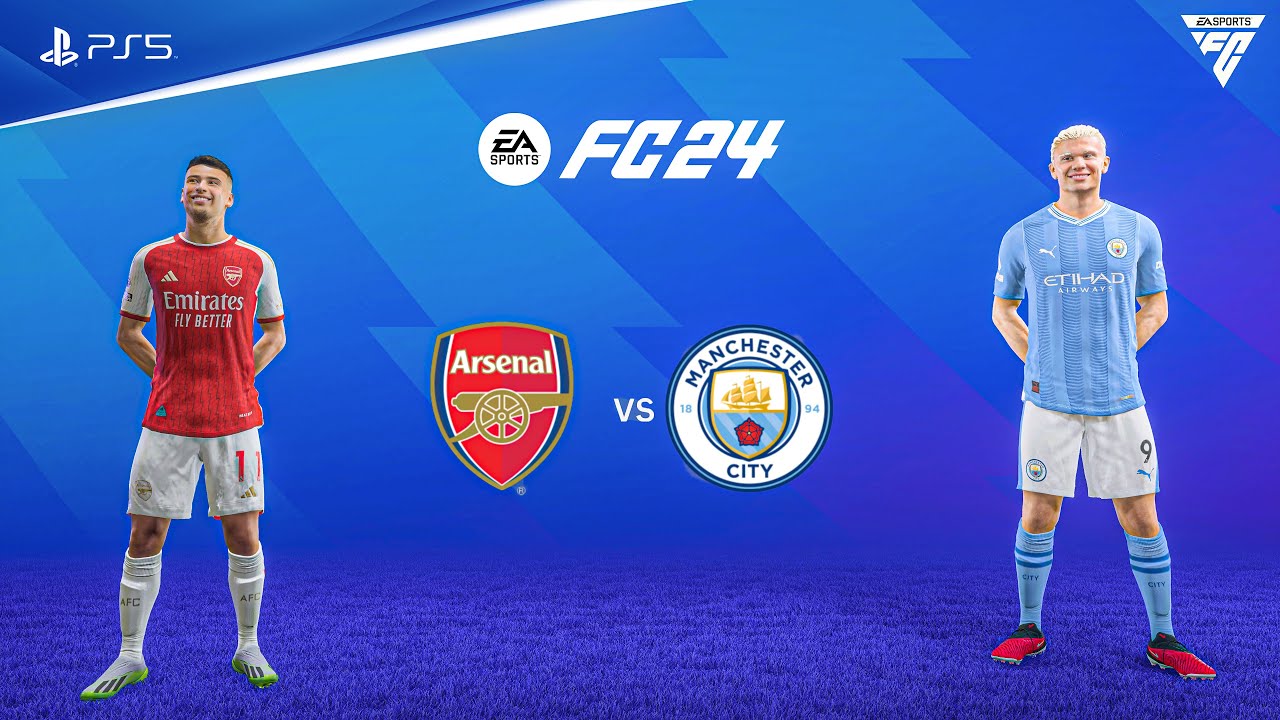 FC 24 - Arsenal vs Man City | Premier League 23/24 | PS5™ [4K60]