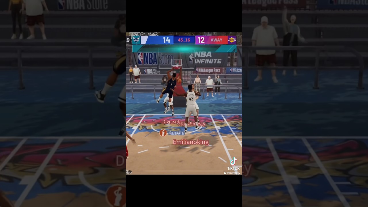 What is the BEST mobile basketball game? #nbainfinite