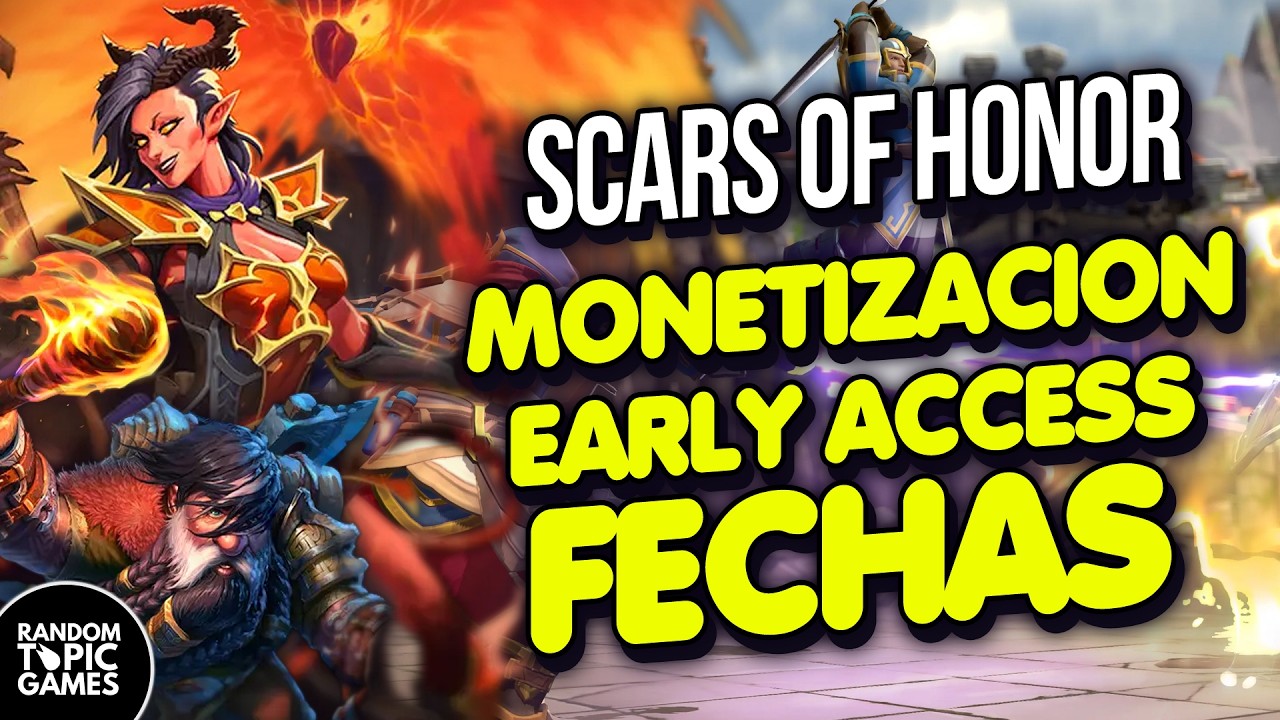 SCARS OF HONOR ⚔️ Monetización, Early access y fechas.