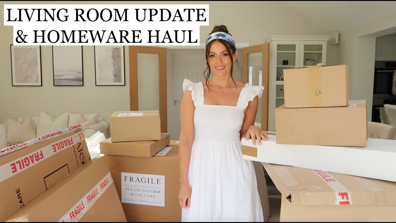 AD HOME LIVING ROOM UPDATE & HOMEWARE HAUL