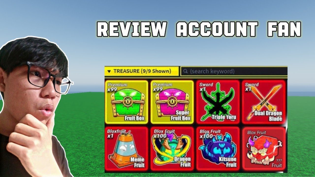 មក Review account fan នៅក្នុង BloxFruit Roblox[BloxFruit]