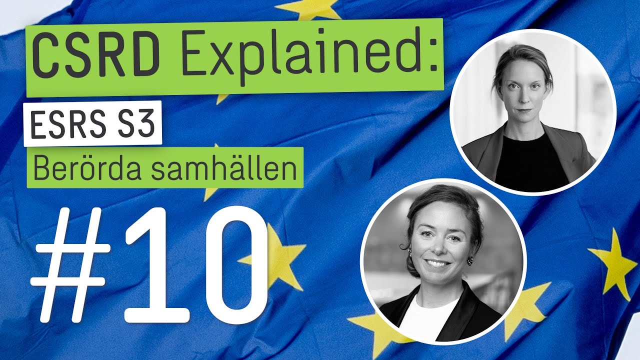 ESRS S3 - Berörda samhällen