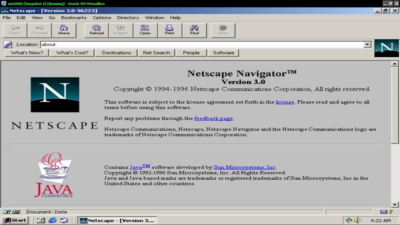 Netscape Navigator 3.0