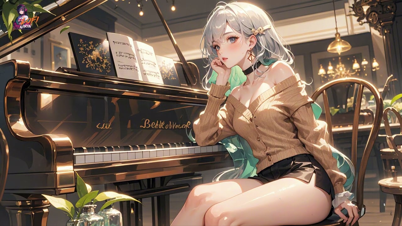 8 Hour of Relaxing Piano Music - Cafe Vibes for Study and Relaxation vol.7