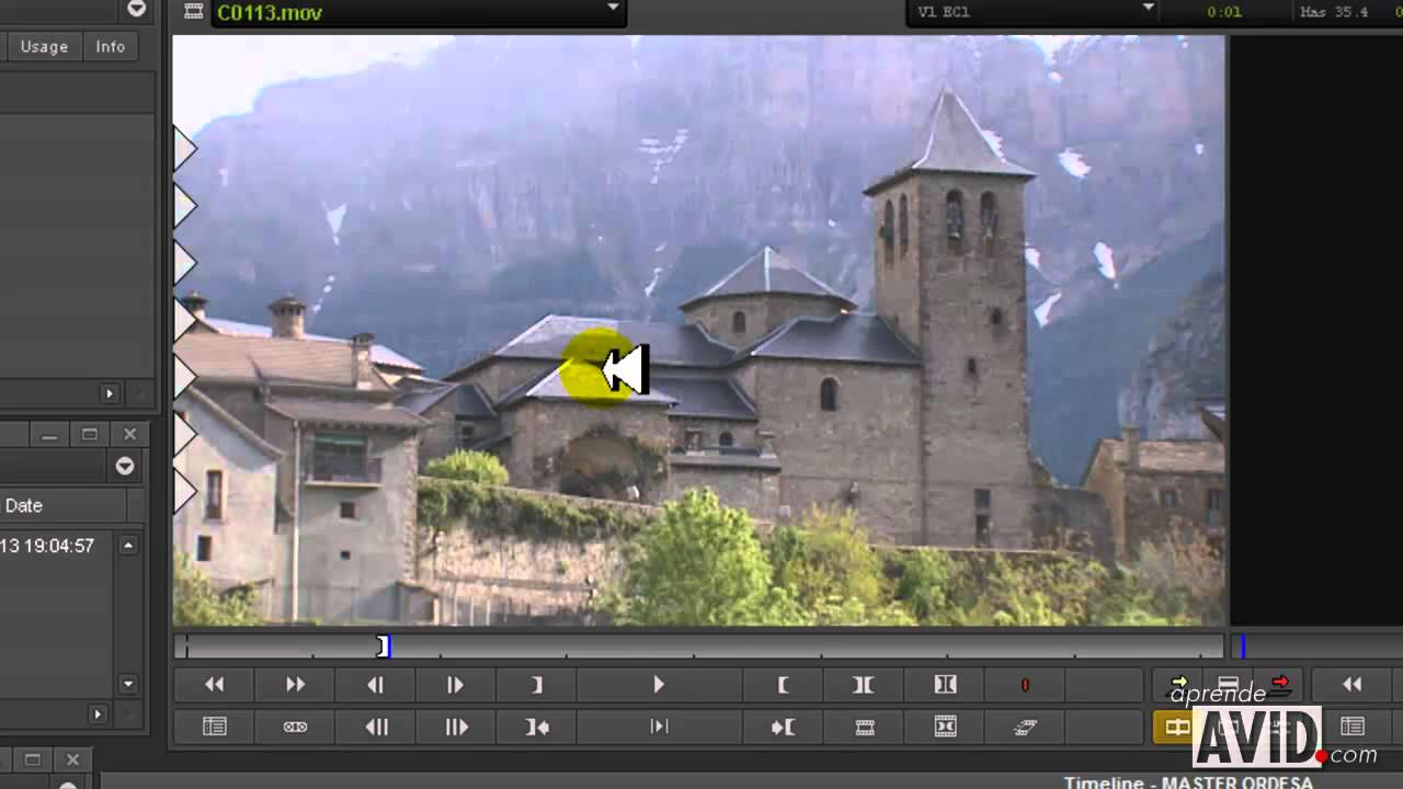 Aprender a editar con Avid Media Composer. Capítulo 2. Importar, edición con Overwrite, Splice in.